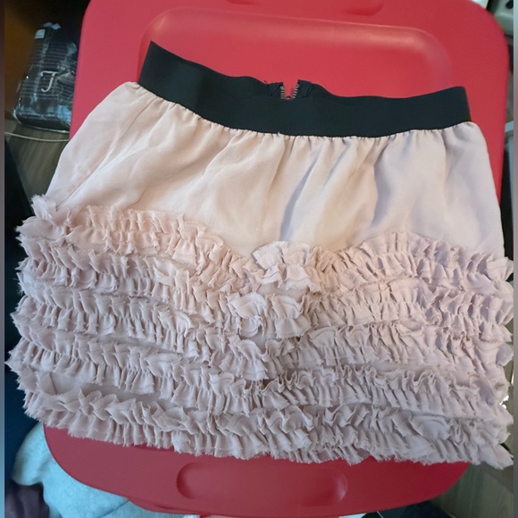 Forever 21 Black and Pink Skirt - Picture 1 of 2